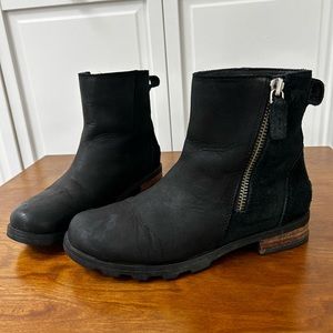 Sorel leather suede boot waterproof